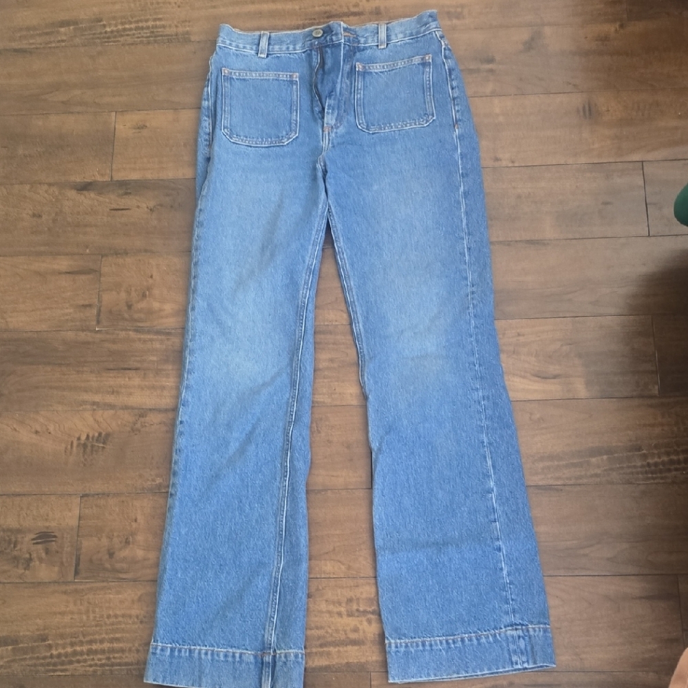 Rouje Light Blue Flare Jeans